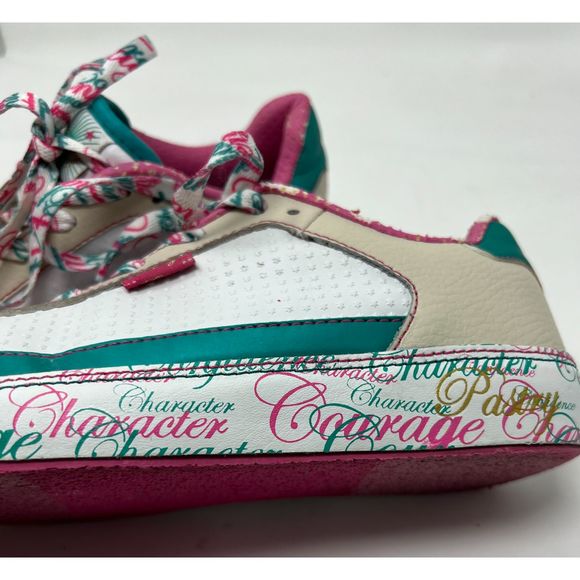 Pastry Thin Mint sneakers Youth 2 low top 2008 Honor Girl Scouts shoes - Picture 11 of 12